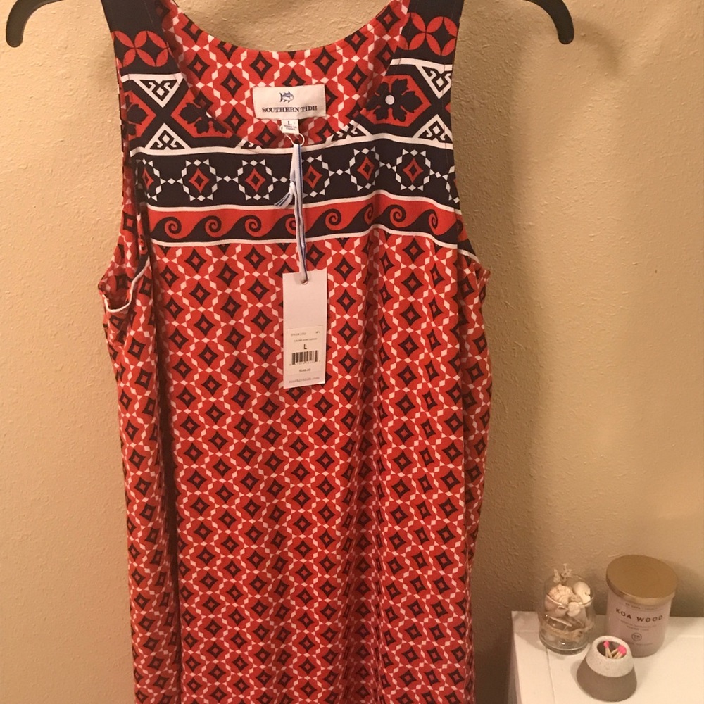 Southern Tide sleeveless dress. Large. NWT 😃